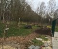 Bild zur Meldung 26. März - riesen Plätze müssen gepflastert werden, Drainage wird verlegt....