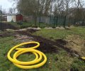 Bild zur Meldung 26. März - riesen Plätze müssen gepflastert werden, Drainage wird verlegt....
